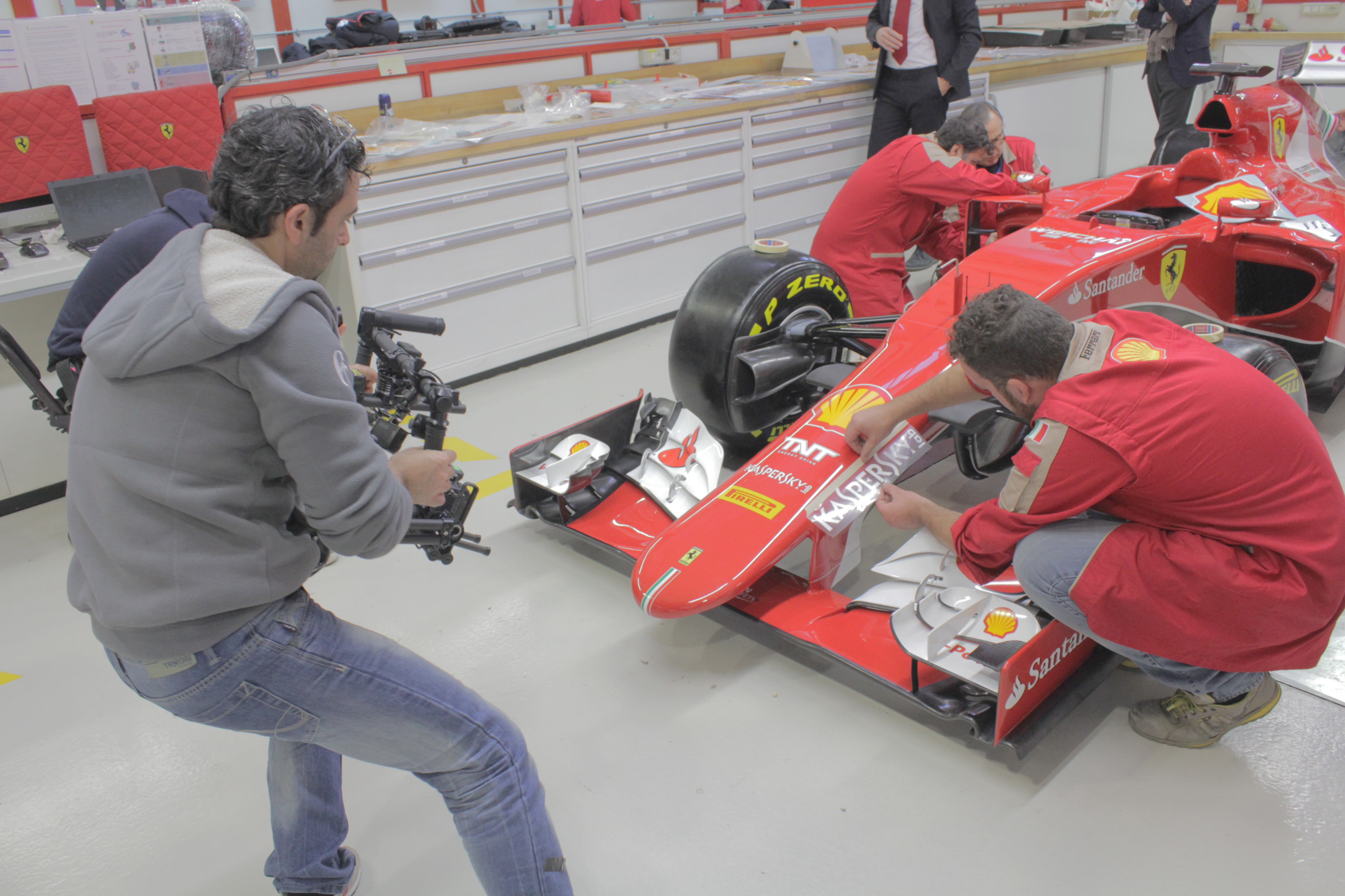 Produzione video Ferrari F1 