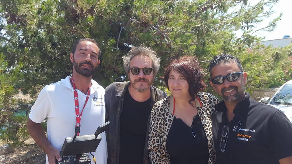 Riprese aeree sul film 