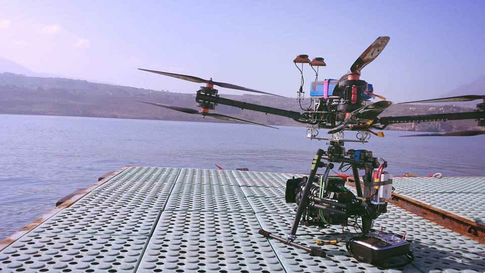 Riprese aeree sul set del film WALT DISNEY 