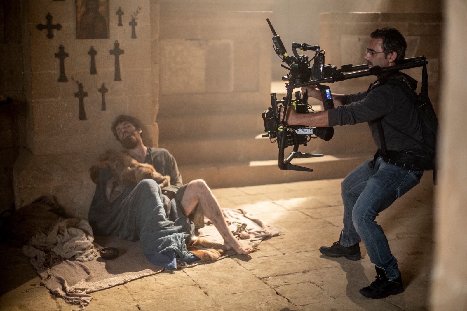 Sul set del film PARSIFAL di Marco Filiberti, Toscana