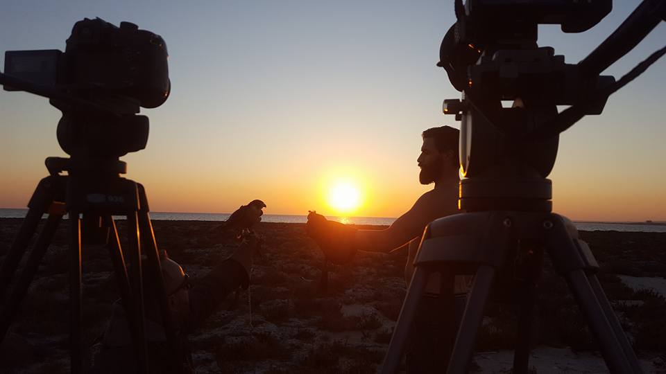 Sul set di 