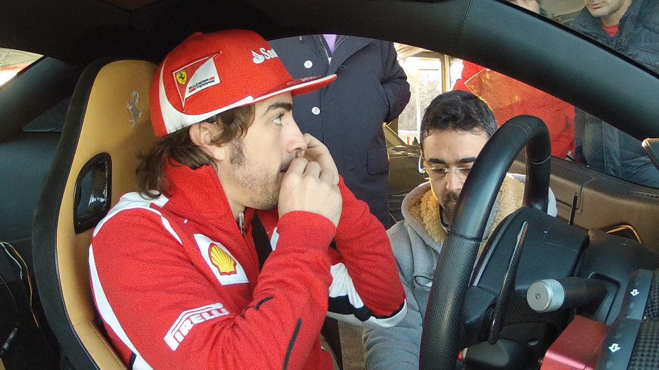 Video promozionale Ferrari FF con F.Alonso e F.Massa